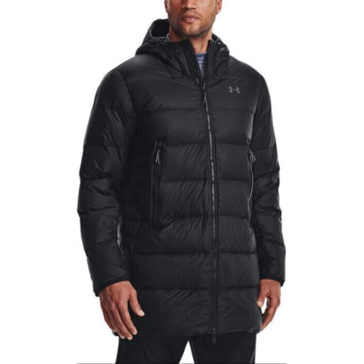 Under Armour Мужская пуховая куртка черная (унисекс) Пуховики 1373663 001