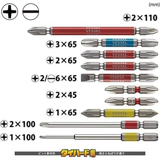 40V Compatible Tough Color Bit Belt Holder Frequently Used 10-Piece Set Storage GS10P-01 Ball Grip Replacement 220W