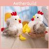Plush Chicken Toy With Pp Cotton Filling For Kid Play And Comfort