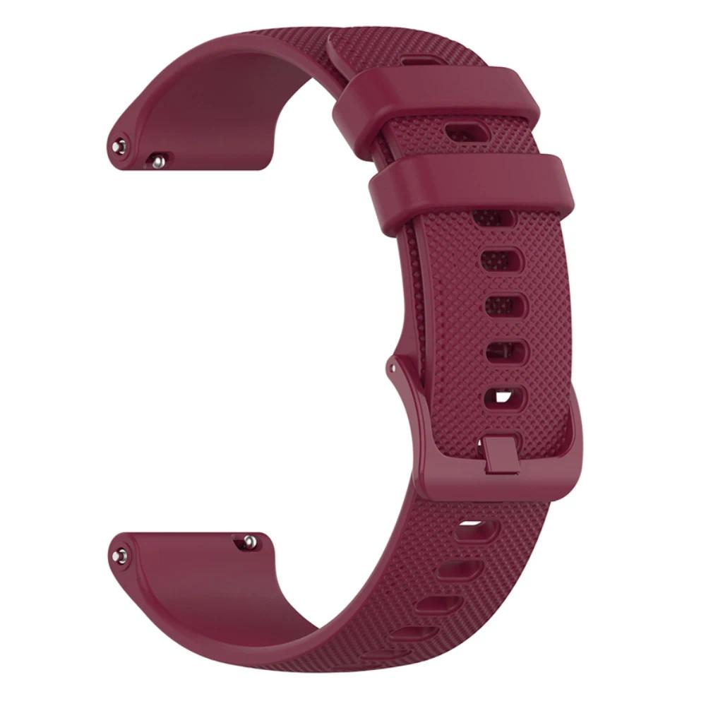 20 мм 22 мм Ремешок для Garmin Forerunner 265 165 255 245 Music Спортивный Браслет Venu 3 2 Sq/Active 5/Vivoactive 6 5 4 Силиконовый Ремешок