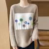 Женский кашемировый свитер Qinghe Cashmere 30% кашемир 70% шерсть Женский осенне-зимний толстый кашемировый пуловер Мягкий и теплый