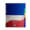 Stat Plastic Dividers A4 (Coloured) (5 Tab)