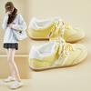 Ins Korean Version of the New Lightweight Retro German Training Little White Shoes Female Spring Student Flat Casual Shoes Street Shot A88