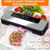 Automatic Vacuum Sealer Machine for Food Storage, Compact Household Sealing System with 30pcs Bags, Keeps Food Fresh Longer