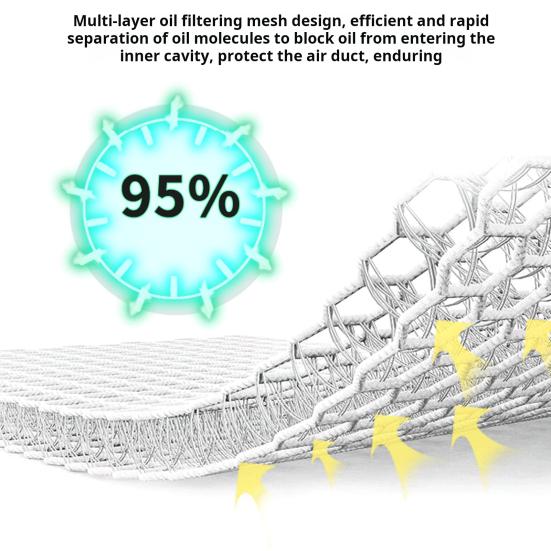 Замена фильтра вытяжки 12,6x10,24 дюйма, алюминиевая сетка, жироулавливающий фильтр для кухни, вытяжной вентилятор, вытяжка, вентиляционный фильтр