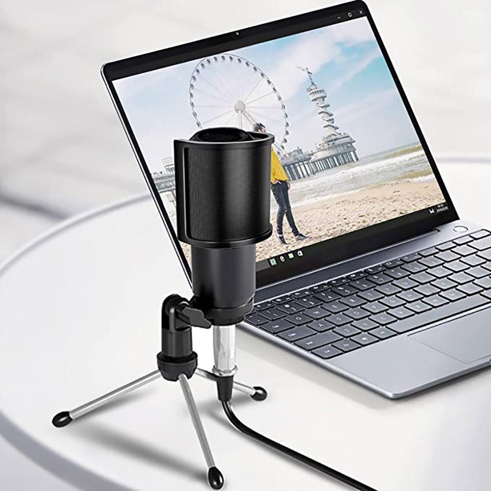 Поп-фильтр, Ветрозащита для микрофона, Маска-экран для ручного микрофона, Аксессуары для микрофона для записи вокала, Видео на YouTube, Стриминга