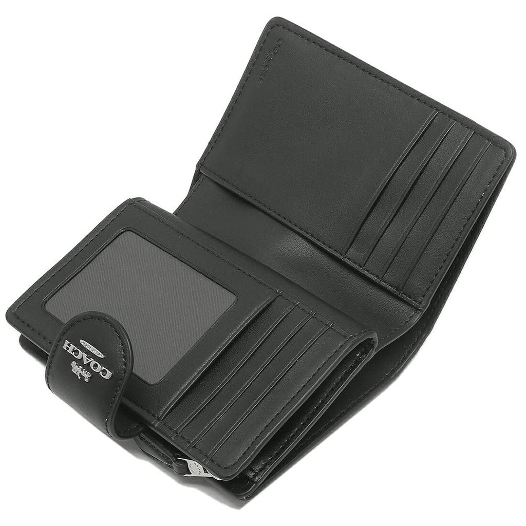 Аутлет Кошелек бифолд Signature Черный C0082 SVTSQ [Coach] Женский [Товар]