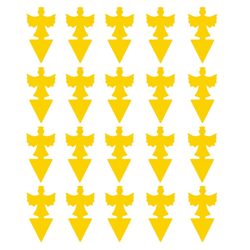 10/20/30Pcs Strong Flies Traps Bugs Sticky Board Catching Aphid Insects Pest Killer