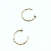 Small Stainless Steel Stud Earrings Circular For Women Lip Rings Body Piercing Nose Rings Jewelry