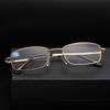 Classic Anti-Blue Light Metal Reading Glasses with High-Definition Lens