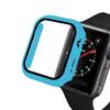 Стекло + чехол для Apple Watch серии 6, 5, 4, 3 SE, 44 мм, 40 мм, чехол для iWatch, 42 мм, 38 мм, бампер, Защитная пленка для экрана + чехол, аксессуары для Apple Watch