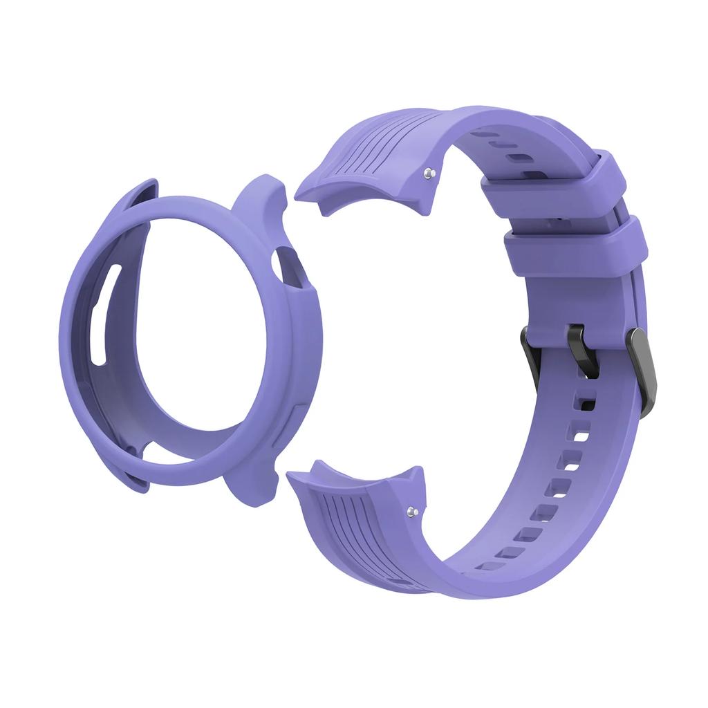 Силиконовый Ремешок+Чехол Для Amazfit Balance Регулируемый Спортивный Браслет Умные Часы Защита От Падений Царапин Браслет Набор Чехлов Для Часов Аксессуары