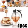 Juice Syrup Cup Squeeze Bottle Storage Pot Stand Holder Uice Bee Drip Dispenser Kettle Honey Jar Container Kitchen Accessories