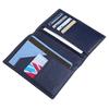 Travel Boarding Pass Soft Genuine Leather Passport Notebook Multi Card Slots ID Credit Cards Holder Wallet