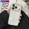 Сверкающий Лазерный Узор CD Большое Окно Чехол-Бампер Для iPhone 17 16 15 14 13 Pro Max Ударопрочный Кристальный Чехол с Защитой Камеры