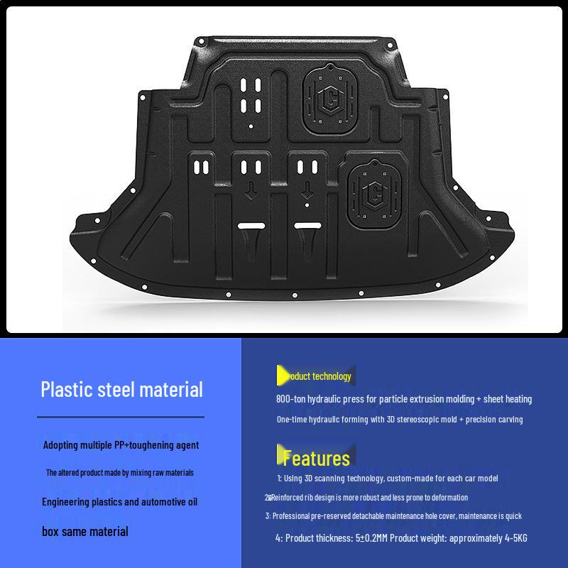 Toyota Harrier 2022-2023 Защита двигателя и днища