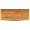 Vidaxl Blat Stołu Z Naturalną Krawędzią, 80X30X3,8 Cm, Drewno Mango
