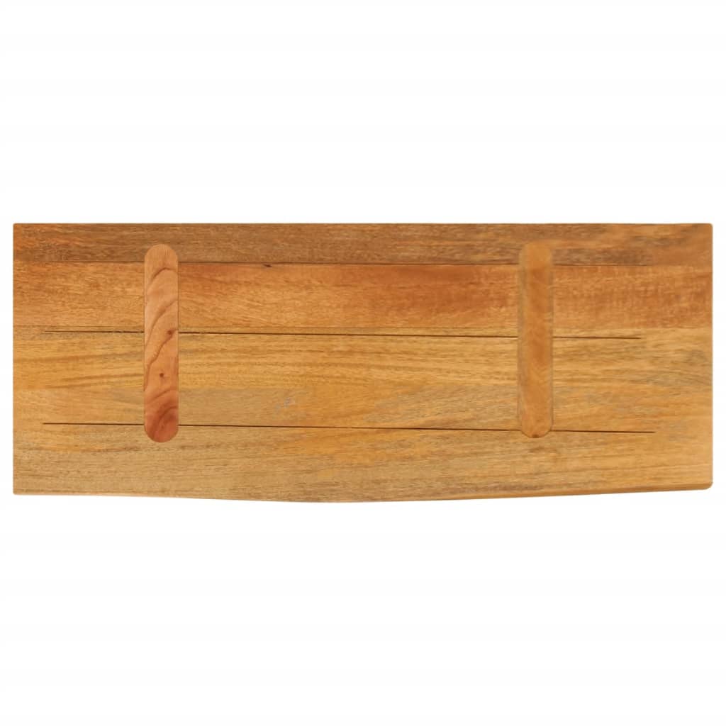 Vidaxl Blat Stołu Z Naturalną Krawędzią, 80X30X3,8 Cm, Drewno Mango