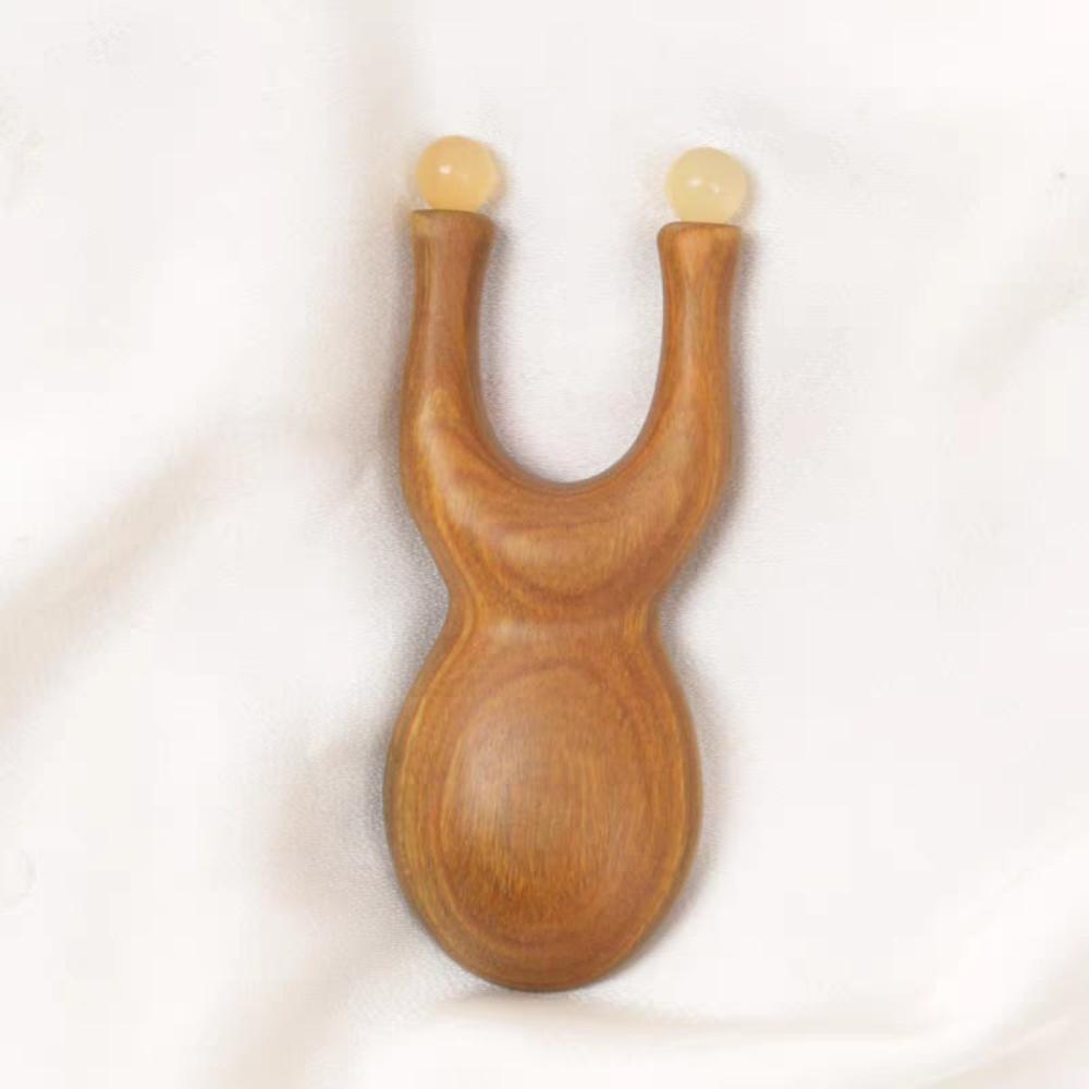 Fascia Lifting Guasha Face Massager Tool Antistatic Wood Gua Sha Tool  Birthday Gift