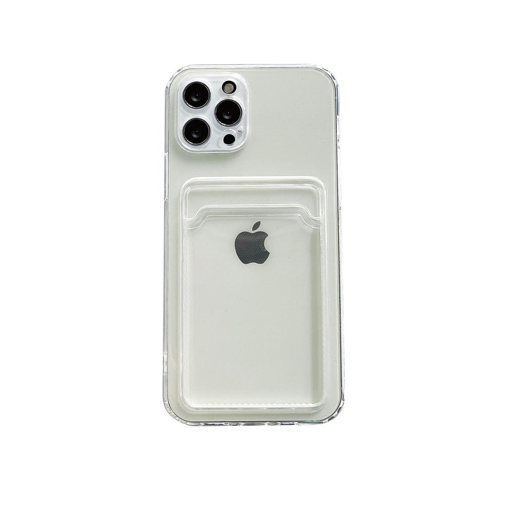 Чехол для iPhone 17 Pro Max с держателем для карт для моделей 13-16, Мягкая защита от падений, Подходит для X/XR.