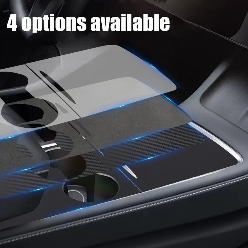 Защитная пленка для центральной консоли автомобиля Tesla Model 3/Y, защитная декоративная наклейка для салона автомобиля, аксессуары для модификации и стайлинга
