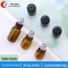 Флаконы-роллеры из коричневого стекла - 1 мл, 2 мл, 3 мл для духов, эфирных масел и крема для век