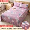 Простыни из хлопка и льна Four Seasons King Queen Size Постельное белье с цветочным принтом Простыня для взрослых Бытовой матрас Чехол от пыли