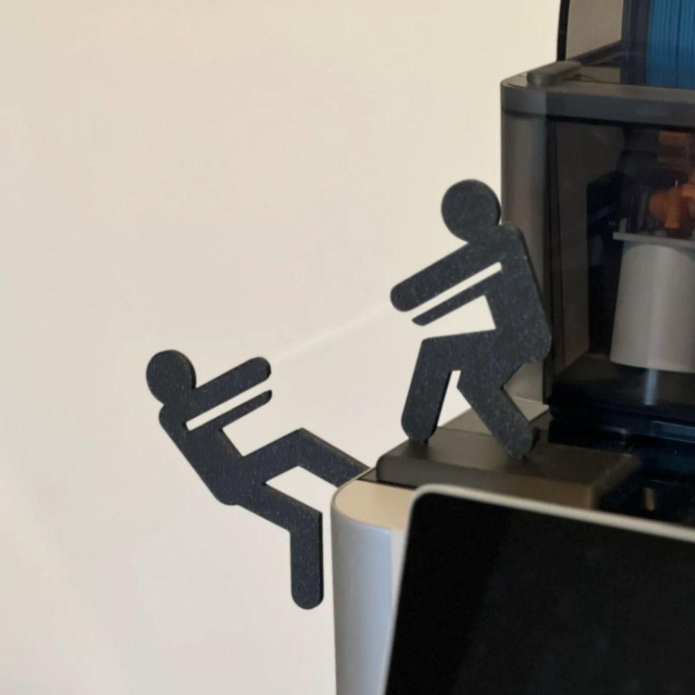 Line of Salvation Standing People Statue Cartoon Modern Sculpture Character  Home Deco