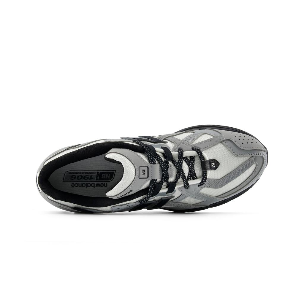 Унисекс кроссовки New Balance NB 1906N Массивные кроссовки унисекс Средняя высота Серый/Белый