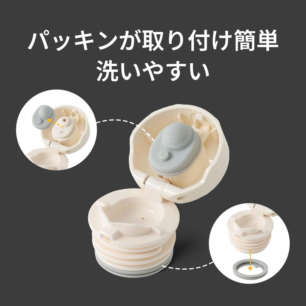 БУТЫЛКА БУТЫЛКА Бутылка для воды, 1 литр, Большая вместимость, Не содержит БФА, С ручкой, Легко носить, Легко чистить, Не протекает, Включает чашку, Сохраняет воду горячей