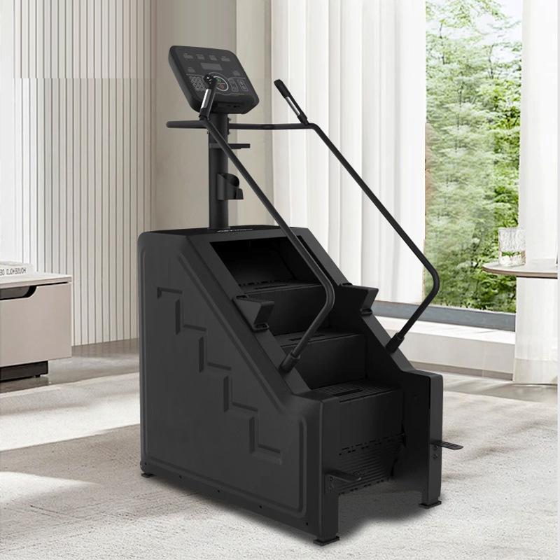 Commercial Indoor Fitness Stair Climber with Smart Controls and Emergency Stop