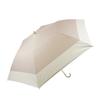 Complete Light Light UV Near Infrared 51cm for Both Sunny and Rainy Rain Slim Folding Beige [Macocca] Blocking, 100% Blocking, 100% Protection, 99.9%
