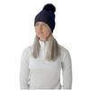 Womens/Ladies Alaska Diamante Bobble Hat