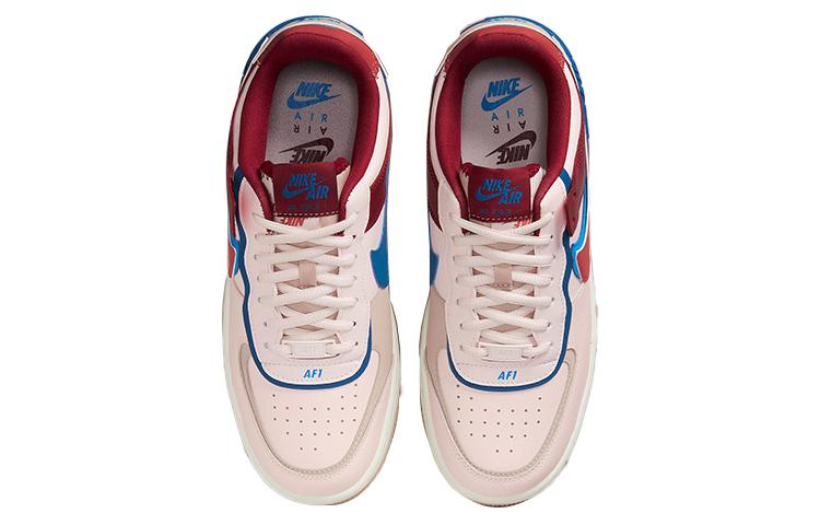 Nike Air Force 1 Low Shadow Light Soft Pink Team Red Blue Women's CI0919-601
