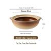Commercial Ceramic Claypot Rice Noodles Stew & Bibimbap Pot for Gas Stove