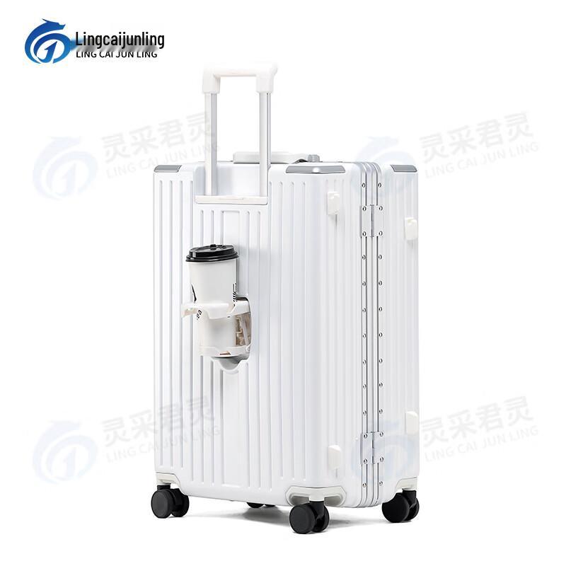 Aluminum Frame Front Opening Luggage