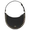 Garavani Rockstud Мини-сумка-тоут на молнии из телячьей кожи Сумка через плечо Женские сумки Черный W2P0AI7VSH0NO
