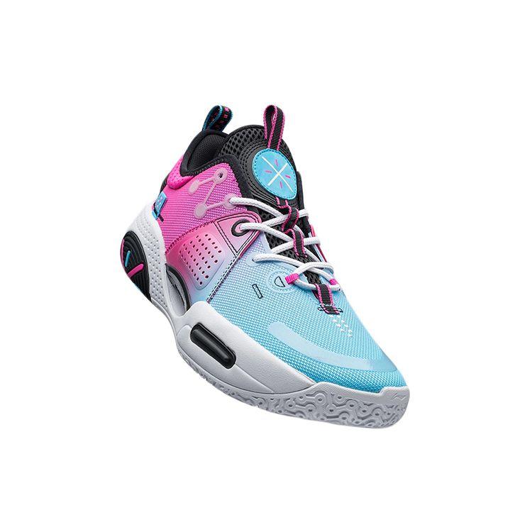 Li-Ning Мужские кроссовки Wade All City 9 V1.5 South Beach Сине-розовые ABAR077-13