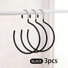 1-1pc Non-Slip Scarf Ring Hanger Multifunctional Tie Hat Belt Storage Rack Closet Organizer Accessory Hanging Rack Cloth Hanger