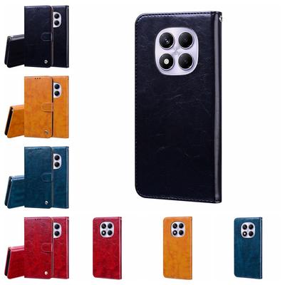 Классический кожаный чехол-книжка для телефона-кошелька Xiaomi POCO X7 Pro Redmi 14C Note 14 4G 5G Note 14 Pro 4G 5G 14 Pro+ Чехлы-книжки в стиле «книжка»