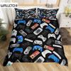 Teen Gamepad Duvet Cover Modern Gamer Comforter Cover Queen Video Game Bedding Set Player Gaming Joystick Polyester Quilt Cover
