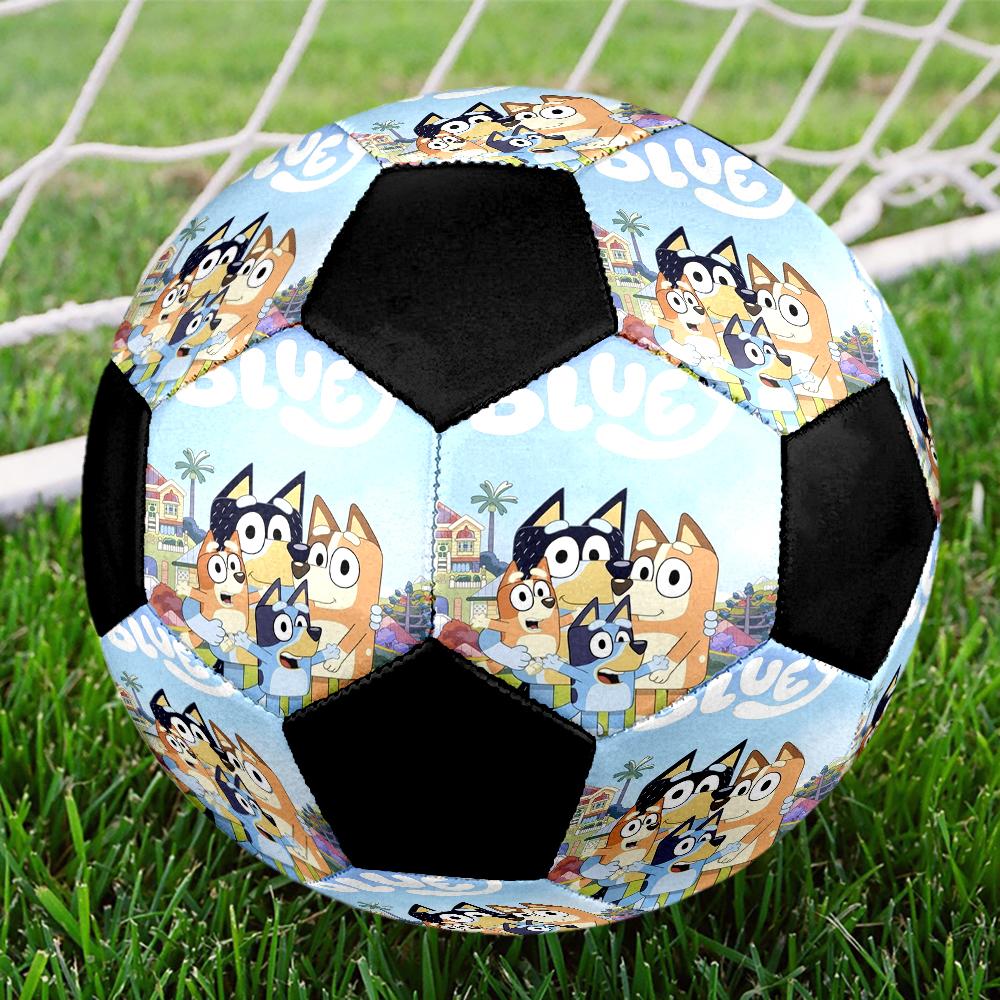 Bluey Theme Size 5 Soccer Ball, Suitable for Both Indoor and Outdoor Matches, a Gift Suitable for Everyone.