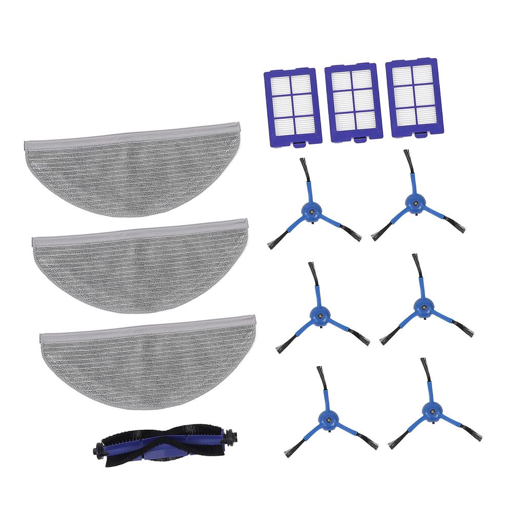 Запасные части для робота-пылесоса RoboVac X8: фильтр, салфетка для швабры, основная щетка, боковая щетка, аксессуары