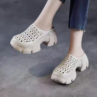 Модные женские туфли на высоком каблуке, шлепанцы на платформе, мюли, туфли-слингбэки, модные женские сандалии 2025, дизайнерские шлепанцы, повседневные шлепанцы Mujer