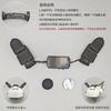 Interactive Motion-Sensing Cat Ears Headband With Gravity Sensor Touch Control Motorized Furry Animal Ear Cosplay Accessory