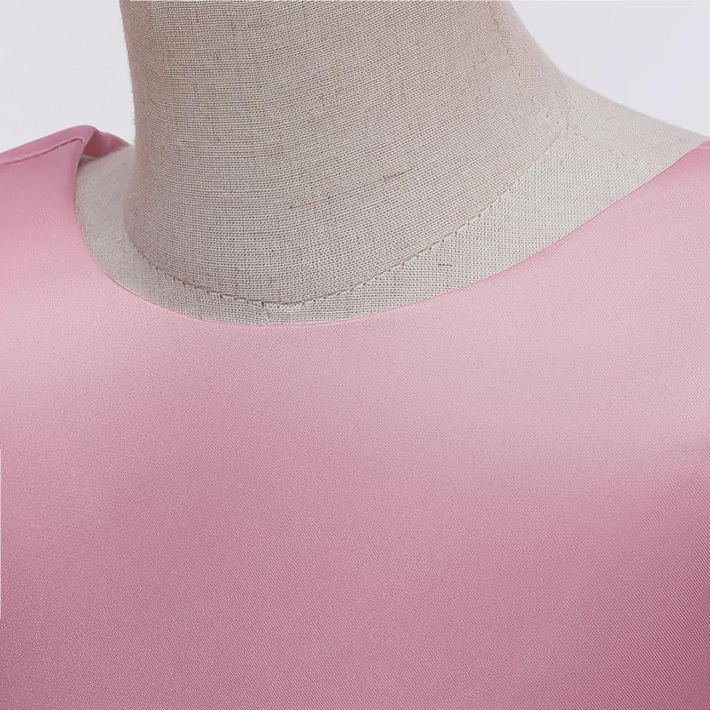 Модное платье для девочек с сетчатым бантом и рукавами-крылышками