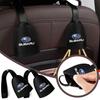 1/2pcs Leather Car Seat Back Hooks Portable Hanging Bag Rack For LEGACY Forester Outback Rally WRX WRC XV Impreza