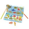 DJECO Tropical Fishing Game, a Montessori-inspired Wooden Educational Toy for Children Ages 2, 3, 4, 5, and 6. Perfect As a Baby Shower Gift,