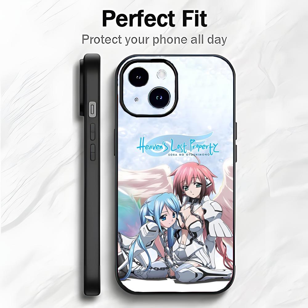 Забавный японский аниме H-Heavens Lost Property Чехол для телефона Чехол для телефона Мягкая упаковка Легкий Для iPhone17 16 15 14 13 ProMax