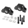 Silicone + Iron + Aluminum Alloy Engine Billet Motor Torque Mount Kit For 1992-2000 Honda Civic EG EK D15 D16 B16 B18 B20 Engine